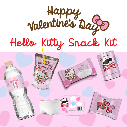 Hello Kitty Valentine's Day Snacks Printable