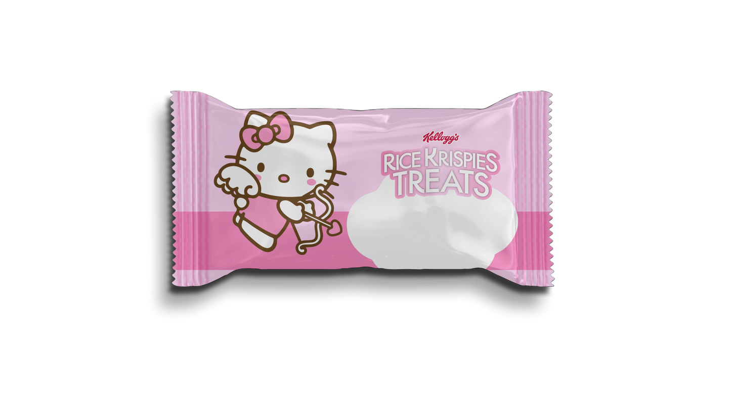 Hello Kitty Valentine's Day Snacks Printable